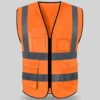 Vest Splicing colors Traffic Construction Reflect Safety Wear