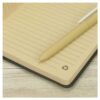 Eco-Friendly A5 size Bamboo Cover Notebook with Branding Options.