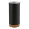 Double Walled Vacuum Insulated Stainless Steel Travel Coffee Mug with cork base. Capacity: 480ml