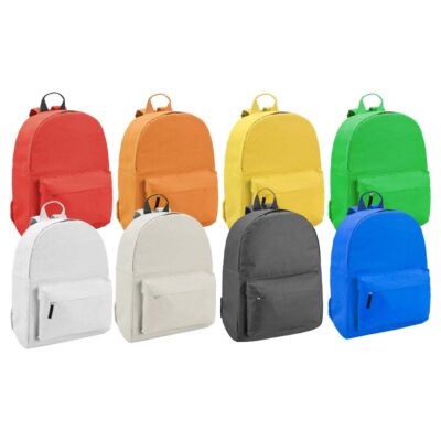 Colorful, high-quality backpacks are used for promotions