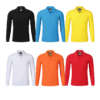 Custom polo shirt men 100 cotton long sleeve Casual 220Gsm Polo Neck Long Sleeve polo shirt