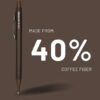 Coffee Grounds Ball Point Pen - Natural