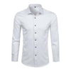 Formal Cotton Man Shirt Long Sleeve Shirt For Male Daily Life Men Casual Clothes