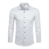 Formal Cotton Man Shirt Long Sleeve Shirt For Male Daily Life Men Casual Clothes