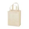 [NW001 V-Cream] Non-Woven Shopping Bag Vertical Cream