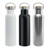 Bamboo and stainless steel flasks are high-quality products