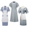 Wholesale Hotel Uniform House Maid Housekeeping Dress Uniform - Amir Customs - Customized Garments