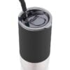 2. BORCULO - Double Wall Vacuum Tumbler With Straw Spout - Black