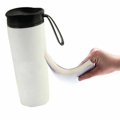 2. EUNOIA - Hans Larsen Anti-Spill Mug with Black lid