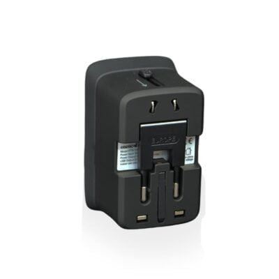 BILZEN - memorii World Travel Adapter with 5000mAh Powerbank