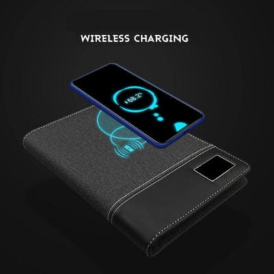 Custom Multi-functional Notebook with Wireless Charging and Logo