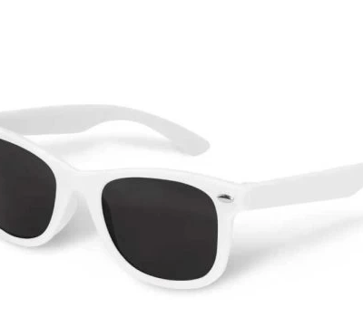 Custom Printed White Promotional Sunglasses with Logo