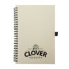 A5 Size Milk Paper Spiral Notebooks, 70 Sheets 80 GSM