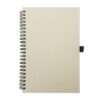 A5 Size Milk Paper Spiral Notebooks, 70 Sheets 80 GSM