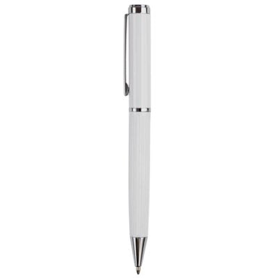 Custom Executive Metal Ballpoint Pen White - AMIRCUSTOMS