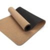 Cork Performance Yoga Mat with Cushioned Base