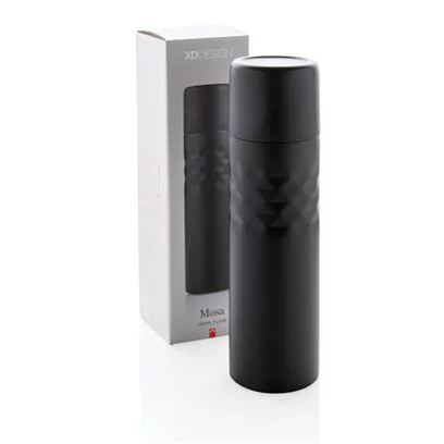 Custom Mosa is a fashionable 500ml double wall vacuum flask in durable 201 stainless steel - AmirCustom wholesale