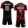 Custom Sublimation Sports Accept Customized Logo Sportswear Unisex Half Sleeves - AmirCustom