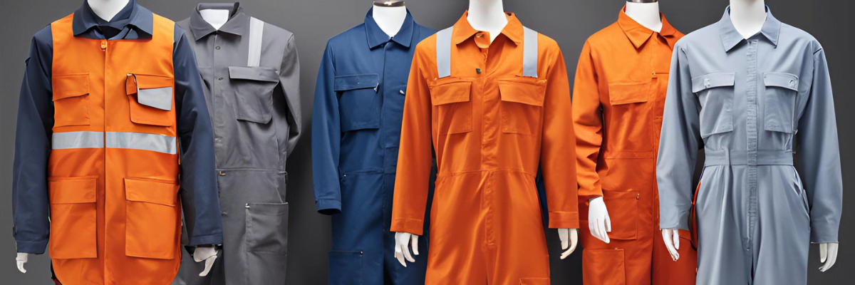 Uniform garments display on dummies - Sharjah Media City Free Zone