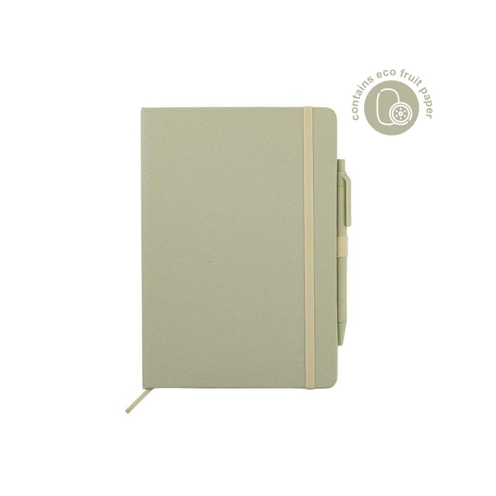ABULA - A5 Hard Cover Notebook & Pen Set - Kiwi Paper