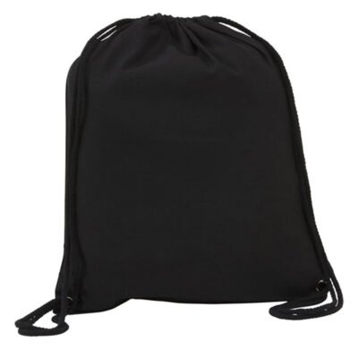 Cotton Drawstring bag 240GSM - Black