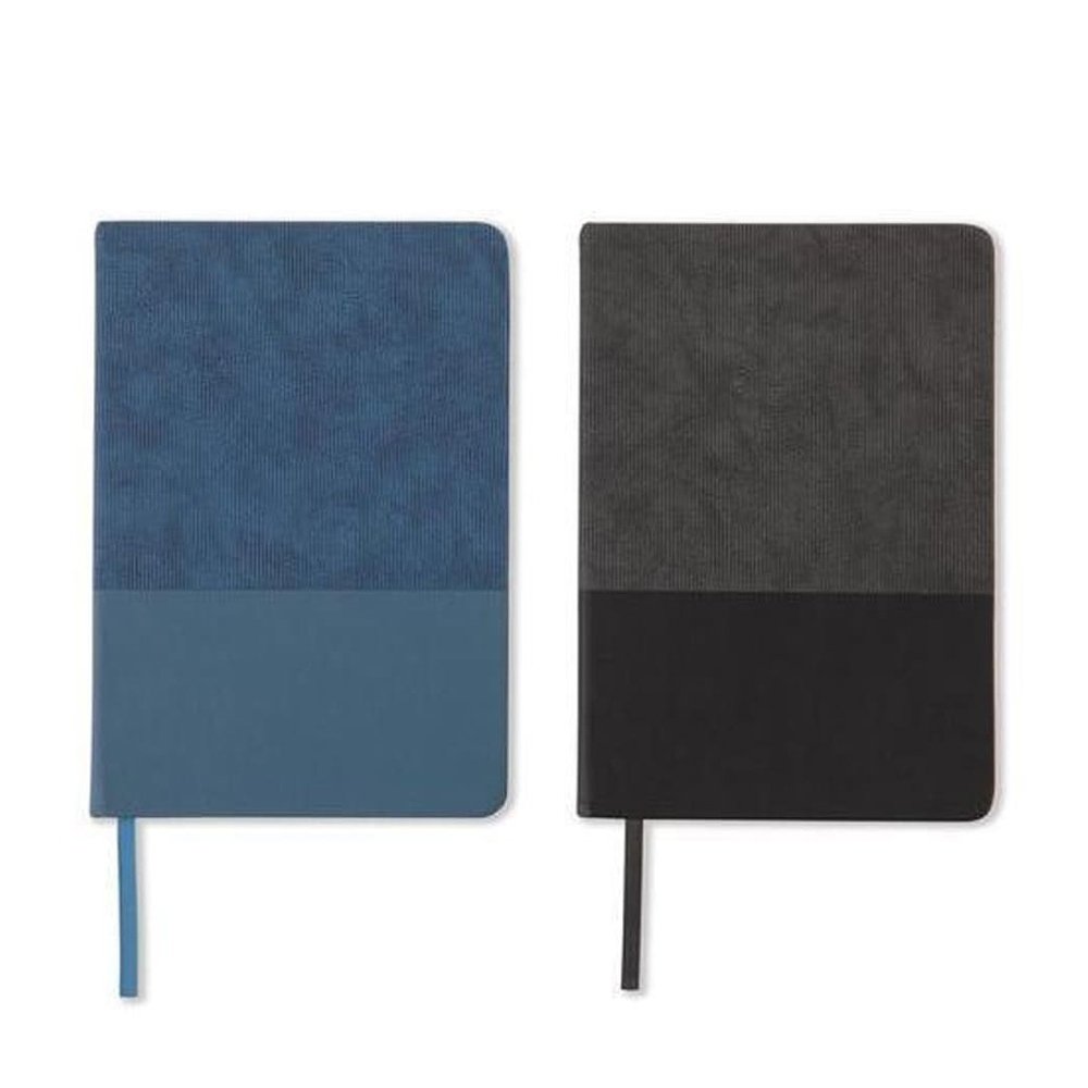 LYSS - A5 Thermo PU Hard Cover Notebook - Blue-Black