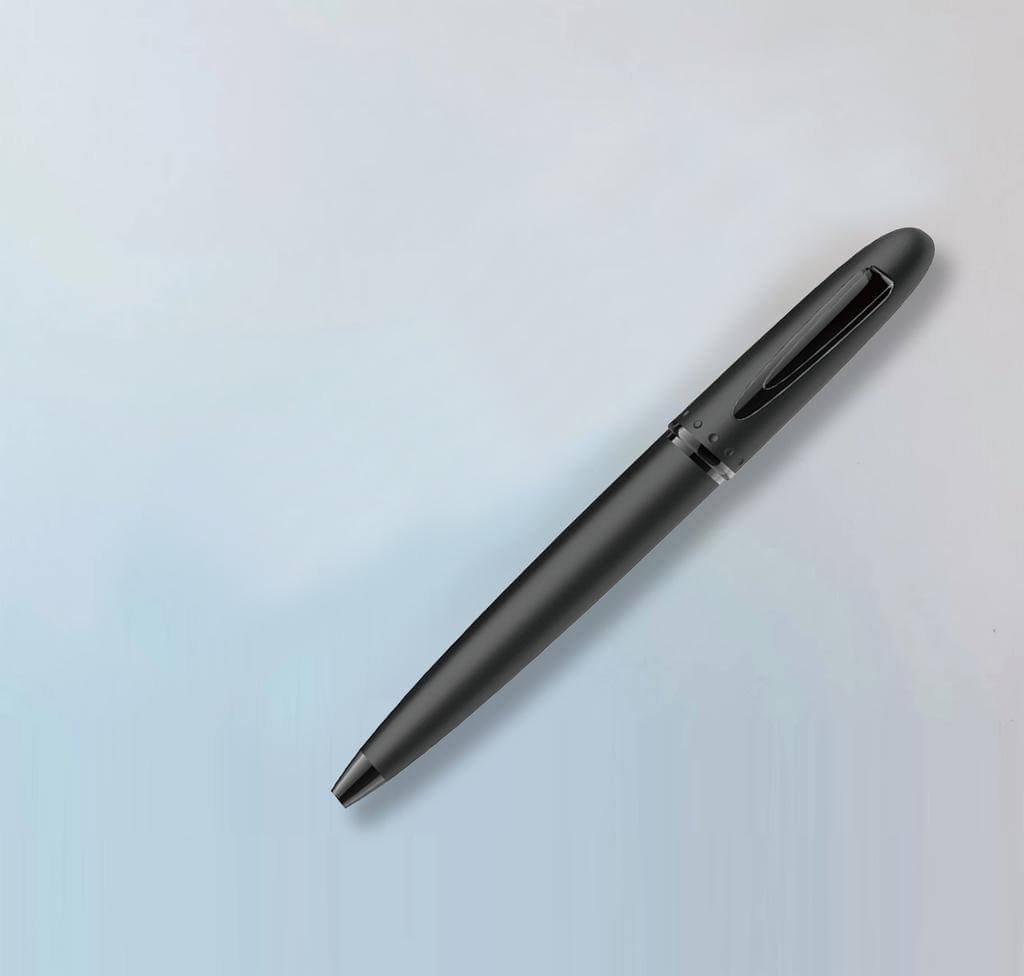 HONNEF - Twist Metal Pen - Black - White - Image 3
