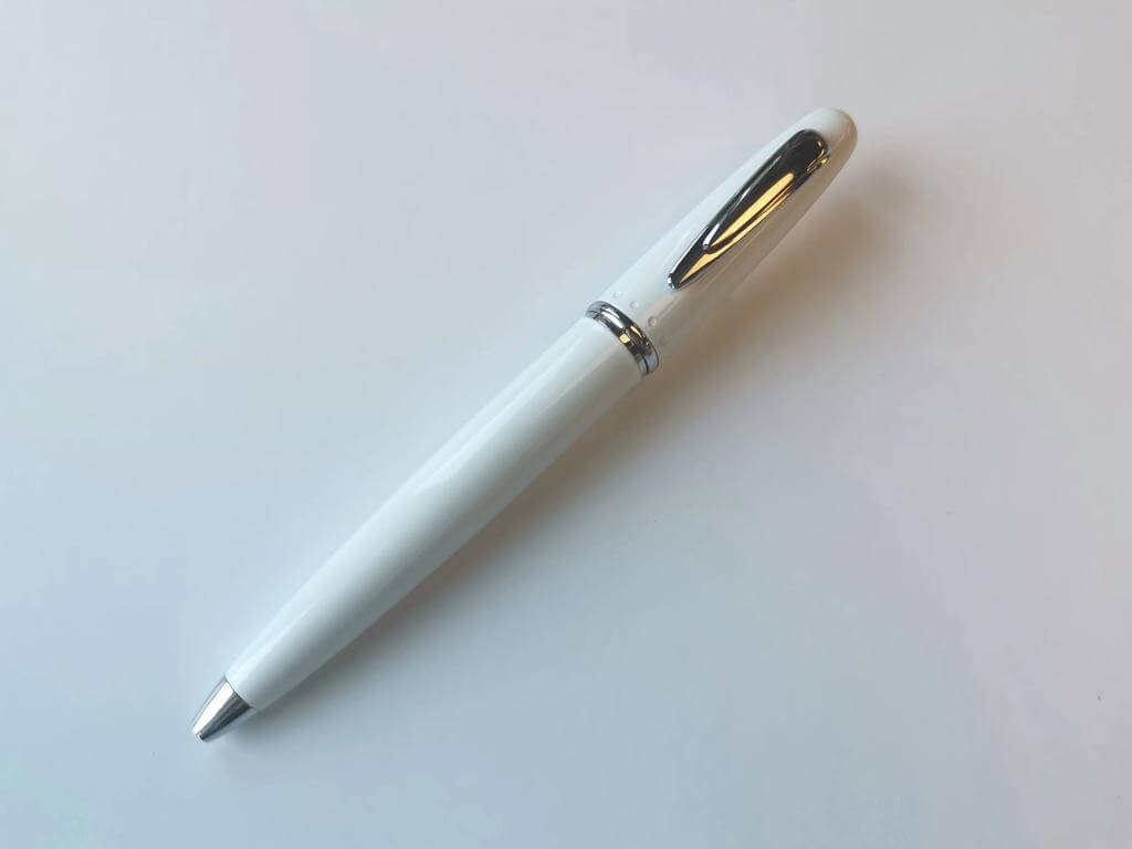 HONNEF - Twist Metal Pen - Black - White