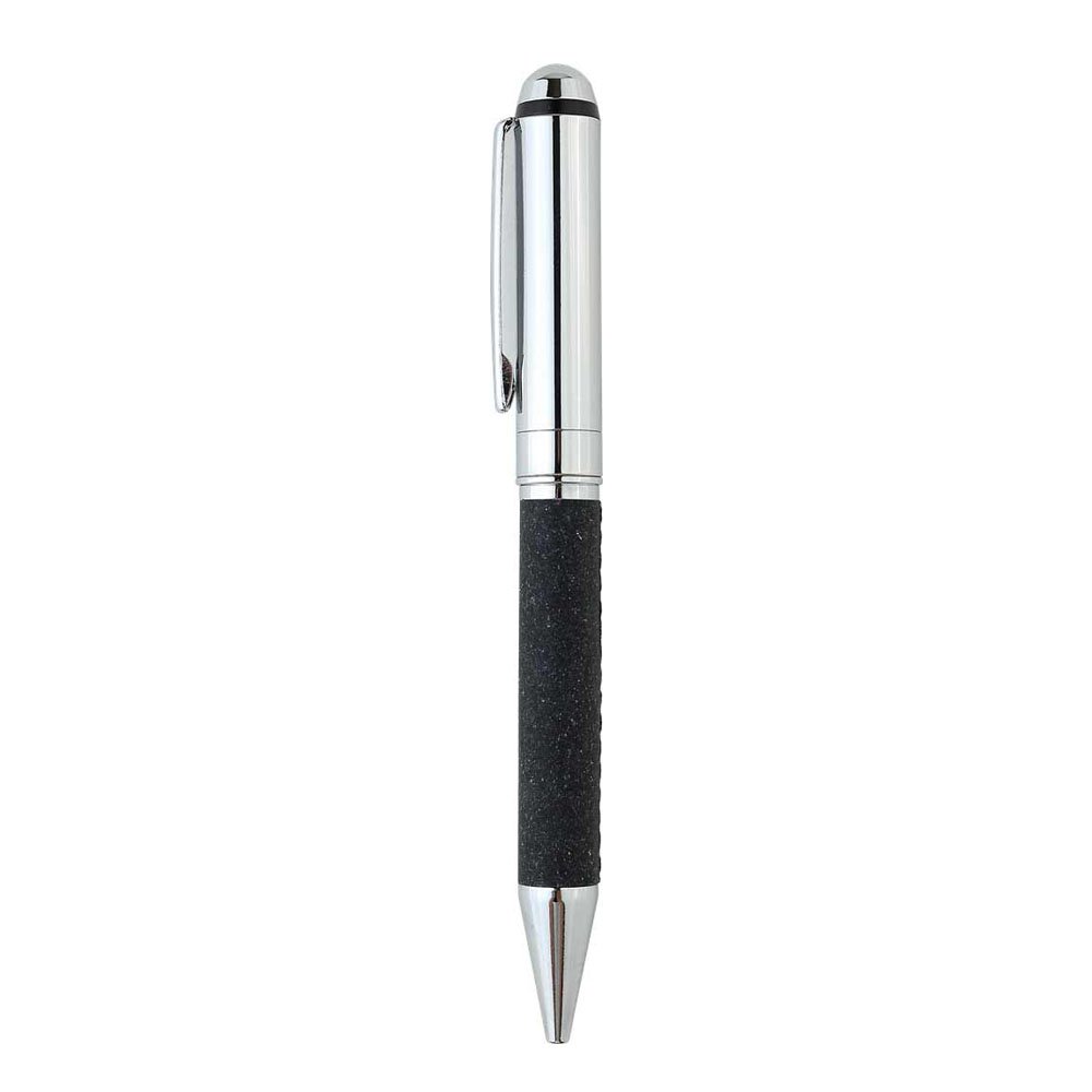 KORU - Metal Pen with Recycled Leather Barrel - Image 8