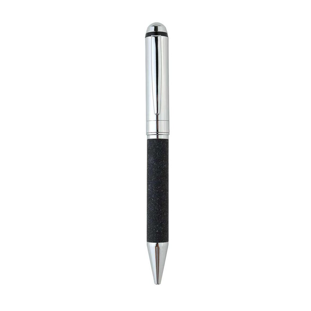 KORU - Metal Pen with Recycled Leather Barrel - Image 9