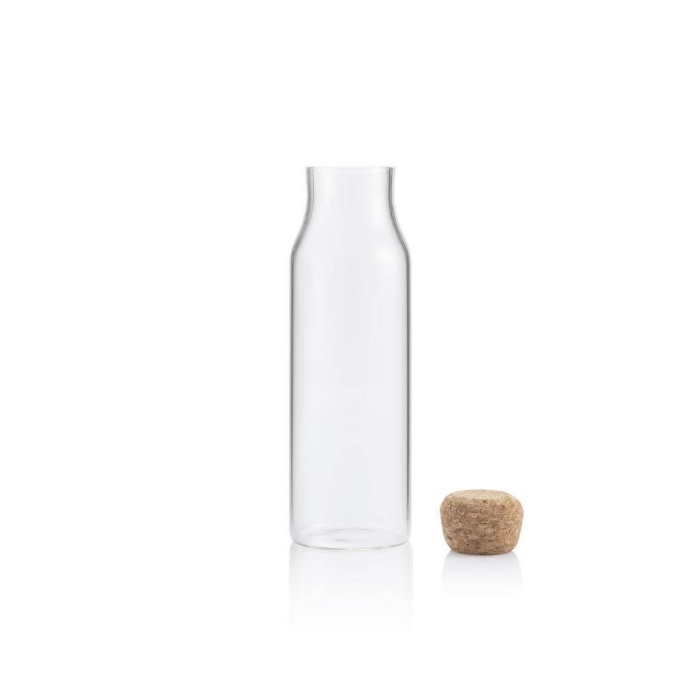 BERKA - Borosilicate Glass Bottle with Cork Lid - 600ml - Image 3