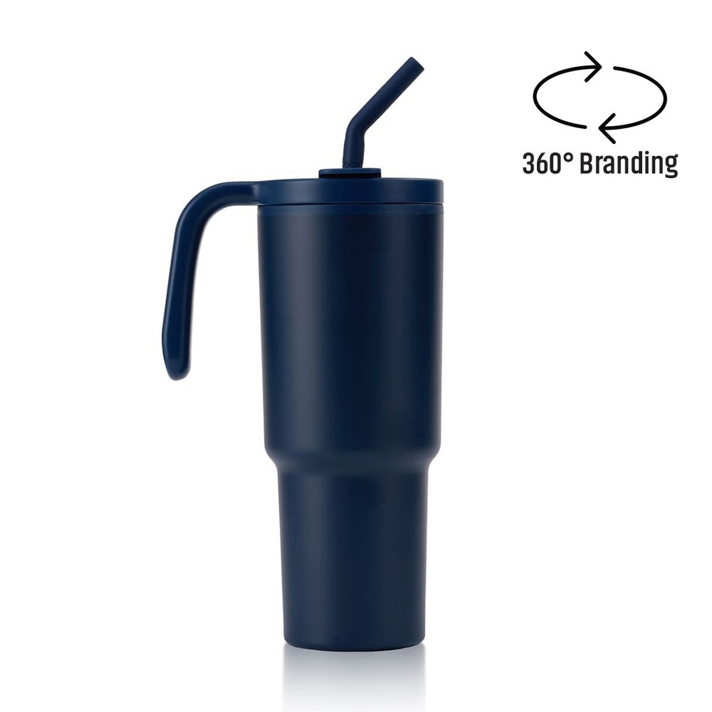 FORZA Recycled Stainless Steel/PP Tumbler with 360 Branding - Image 15