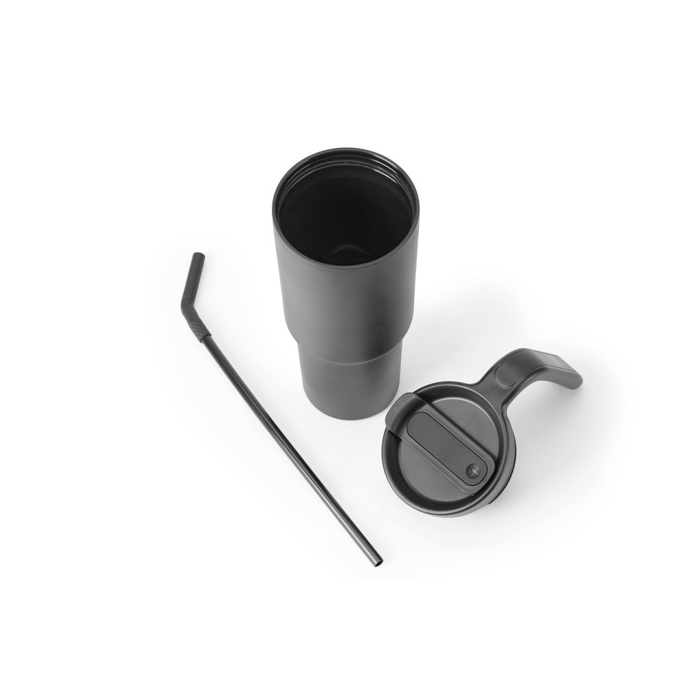 FORZA Recycled Stainless Steel/PP Tumbler with 360 Branding - Image 2