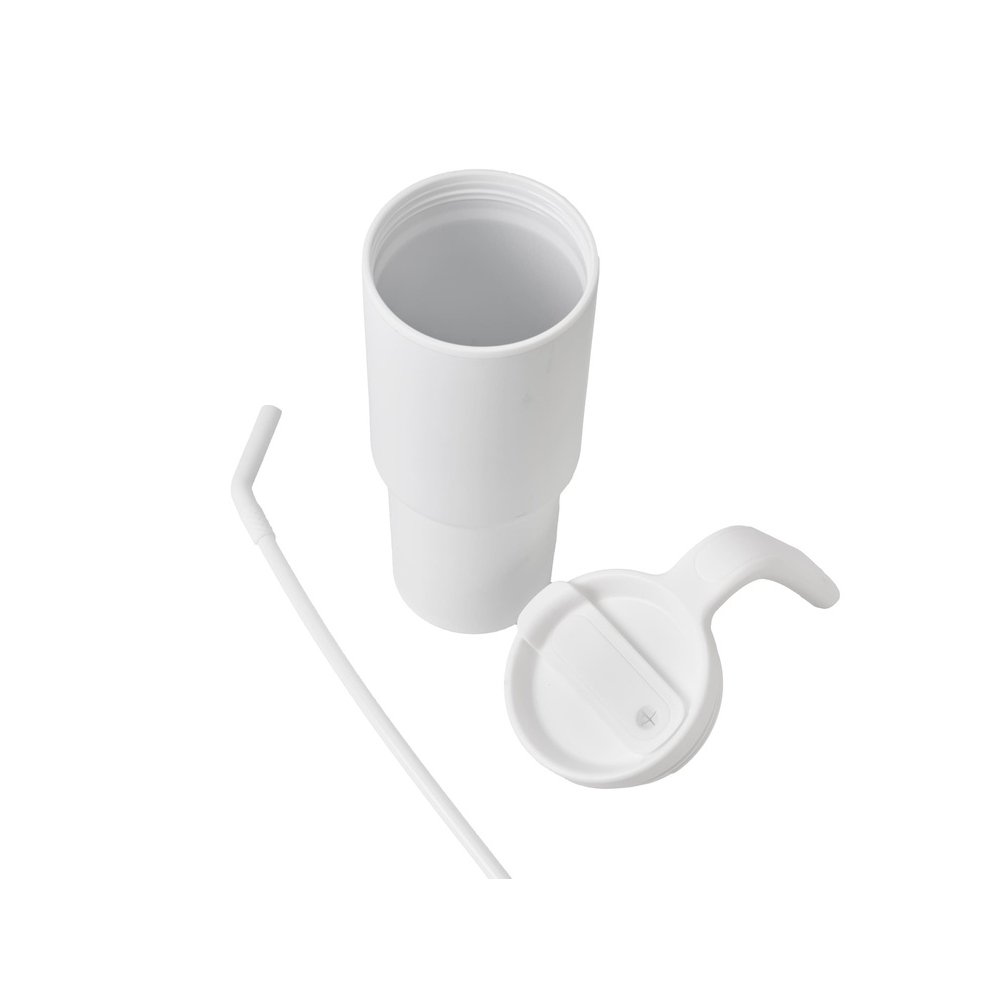 FORZA Recycled Stainless Steel/PP Tumbler with 360 Branding - Image 9