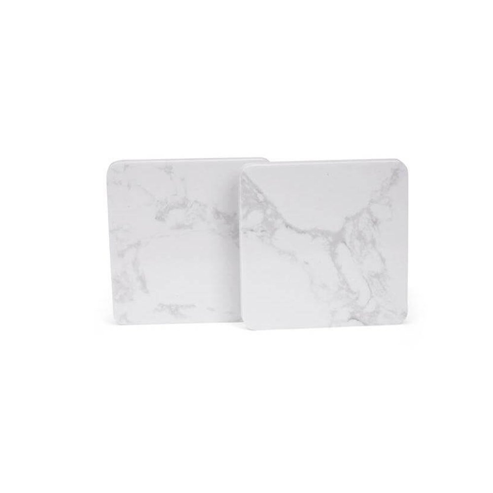 CARRARA - Set of 2 Marble Coasters - Image 2