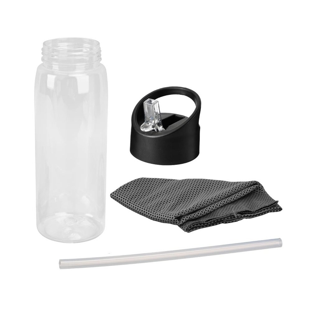 DEVON - RPET Cooling Towel in RPET Bottle 800 ml - Image 2