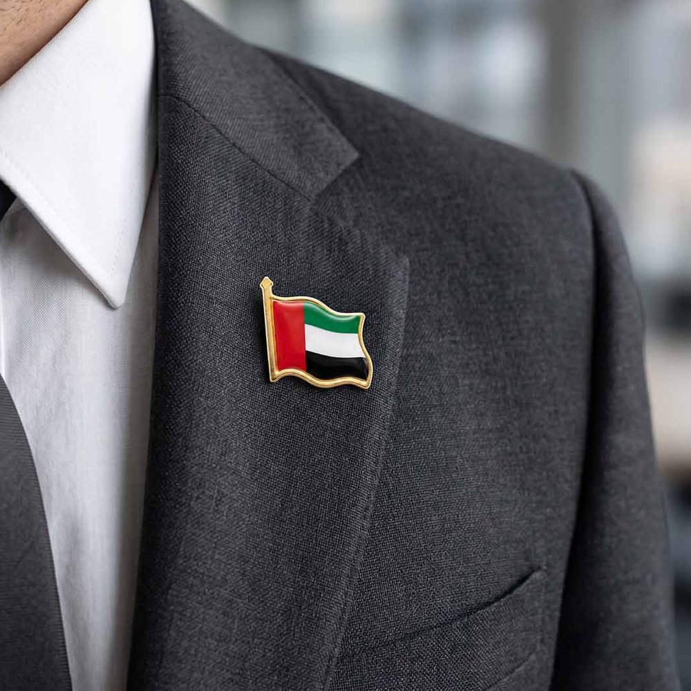 UAE Pin Badge - Image 3